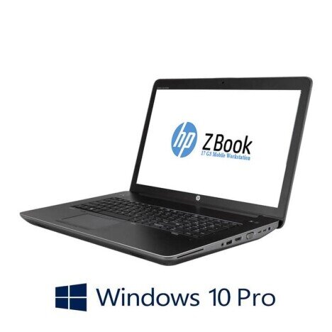 Laptop HP ZBook 17 G3, i7-6820HQ, Full HD IPS, Quadro M3000M 4GB, Win 10 Pro